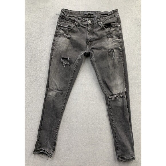 Jordan Craig Sean Denim Jeans 32x32 Black Legacy Edition Destroyed Distressed - Picture 1 of 16